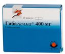 Габагамма, 400 мг, капсулы желатиновые твердые, 20 шт.
