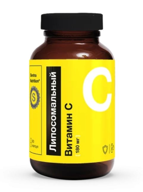 Elentra Nutrition Липосомальный Витамин C, капсулы, 90 шт.