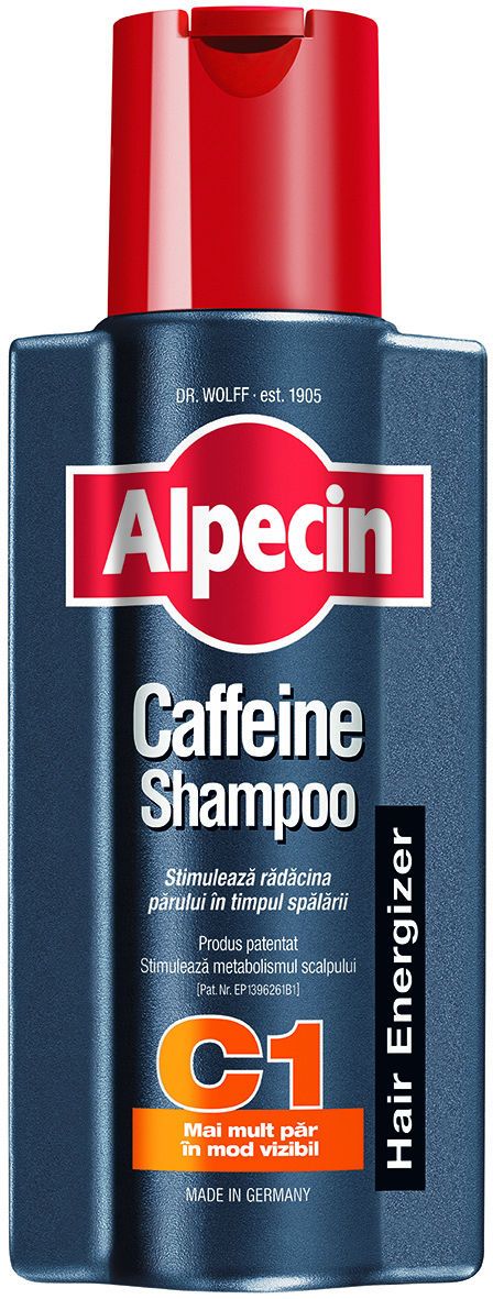 Alpecin Шампунь с кофеином стимулирующий рост волос, шампунь, 250 мл, 1 шт.